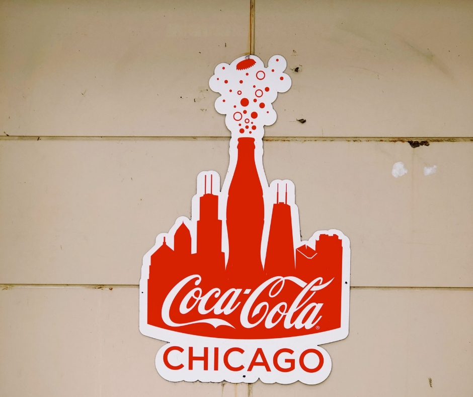 Coca Cola Chicago Sign Coca Cola Chicago Sign
