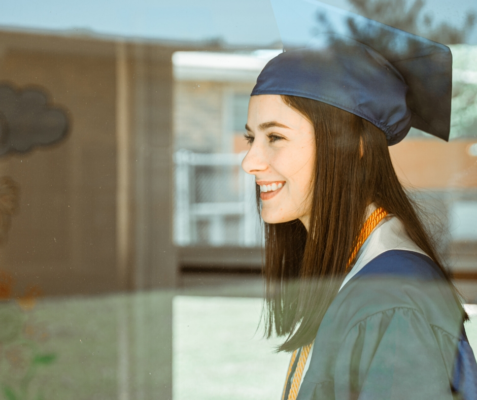 Graduate In Cap & Gown Graduate In Cap & Gown
