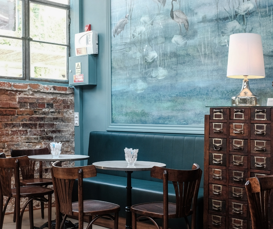 Two Tables At A Coffee Shop Two Tables At A Coffee Shop